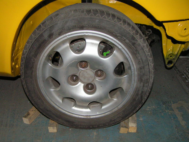 Przymiarka 15tki do wi&#281;kszego zacisku i tarczy 