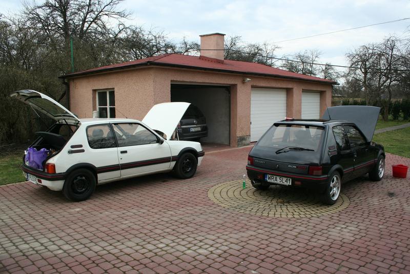 Lubomir i jego białe GTI 