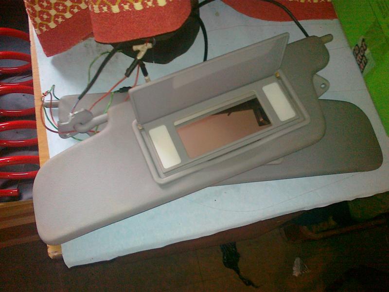 Podswietlane daszki przeciwsloneczne z wersji "Gentry"