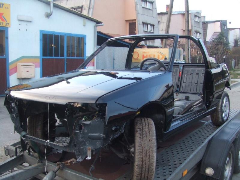 Lakier najczarniejszy jaki mo&#380;liwy z limitowanej wersji AMG mercedesa  124